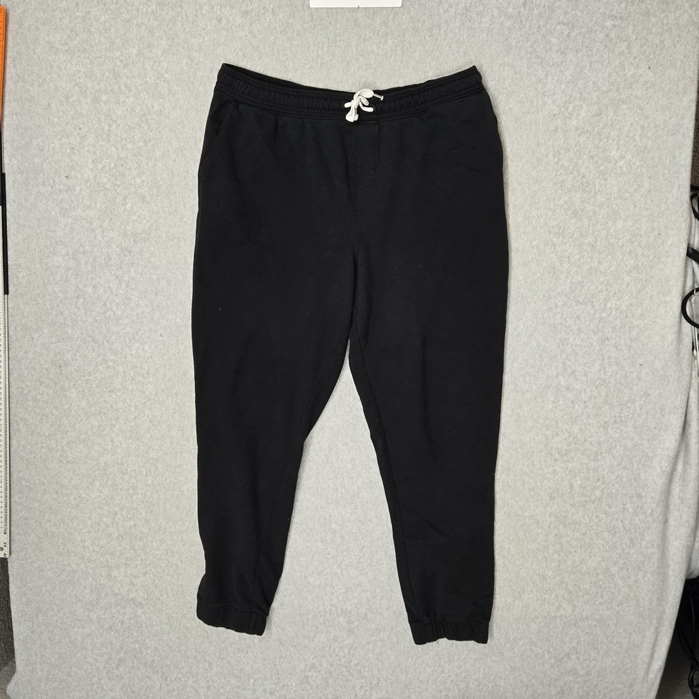 Reef Men Activewear Pants XL‎ Black Sweatpants Fleece 26" Inseam